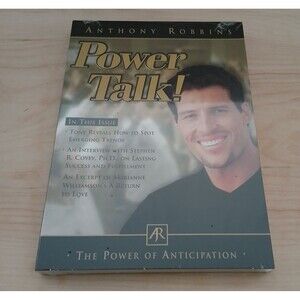 Anthony Robbins Power Talk "The Power of Anticipation" Motivational NEW SEALED